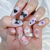 My Melody and Kuromi Blush Press on Nails