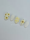 Sunflower Press on Nails