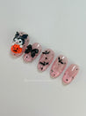 Kuromi Halloween Press on Nails