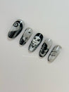 Jack Skellington Halloween Press on Nails