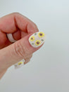 Sunflower Press on Nails