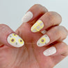 Sunflower Press on Nails