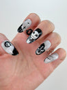 Jack Skellington Halloween Press on Nails