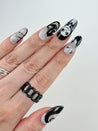 Jack Skellington Halloween Press on Nails