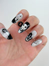 Jack Skellington Halloween Press on Nails