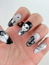 Jack Skellington Halloween Press on Nails