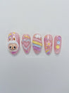 Labubu Pastel Press on Nails