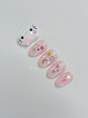 Hello Kitty Face Press on Nails