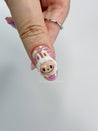 Labubu Pastel Press on Nails