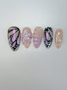 Aurora Butterfly Wings Press on Nails