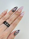 Aurora Butterfly Wings Press on Nails