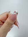 Mistletoe French Tips Press on Nails