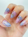 Cat Eye Sky Press on Nails