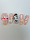 Christmas Mickey Press on Nails