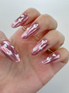 Rose Gold Valentine Press on Nails