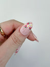 Strawberries and Daisies Press on Nails