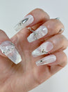 Butterfly Lace Press on Nails