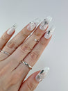 Butterfly Lace Press on Nails