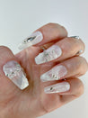 Butterfly Lace Press on Nails