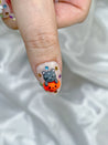 Halloween 3D Candy and Pumpkin Kitty Press on Nails