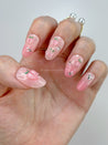 Peachy Press on Nails