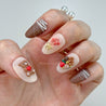 Cute Chocolate Bear Press on Nails