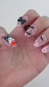 Kuromi Halloween Press on Nails