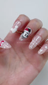 Christmas Mickey Press on Nails