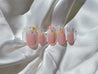 Pastel Flower Tips Press on Nails