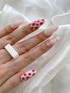 Strawberry Milk Press on Nails