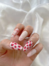 Strawberry Milk Press on Nails