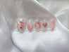 3D Hello Kitty Pink and White Press on Nails