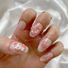 3D Hello Kitty Pink and White Press on Nails