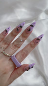 Halloween 3D Bats Press on Nails
